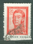1967 Аргентина марка (Личность, генерал, Хосе Франсиско де Сан-Мартиин) Гашеная №957
