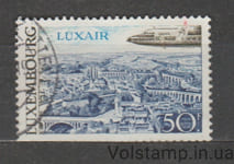 1968 Люксембург марка (Архитекутар, самолет, города) Гашеная №777