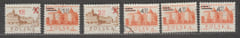 1972 Польша серия марок (700 лет Варшаве, города, здания) Гашеные №2195-2220