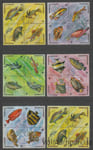 1974 Burundi stamp series (Fauna, fish) Used №1034-1057