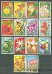 1974 Экваториальная Гвинея Серия марок (Флора, цветы) Гашеные №421-434