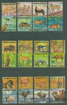 1975 Бурунди серия марок (Фауна, млекопитающие) Гашеные №1173-1196