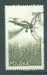 1977 Польша марка (Авиация, самолеты) Гашеная №2484