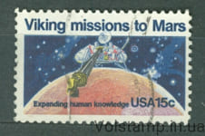 1978 США Марка (Космос, Годовщина высадки корабля Викинг I на Марс) Гашеная №1356