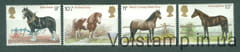 1978 Великобритания (Англия) серия марок (Фауна, кони, пони) MNH №769-772