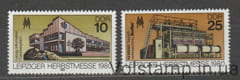 1980 GDR stamp series (Leipzig Fair, textile industry) MNH №2539-2540