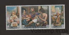 1967 Сан-Маріно Серія марок (Картини Гверчино) MNH №887-889