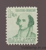 1967 USA Stamp (Abraham Alphonse Albert Gallatin (1761-1849)) MH №915