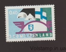 1969 Финляндия Марка (50-летие Финского общества ярмарок) Гашеная №662