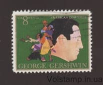 1973 США Марка (Джордж Гершвин (1898-1937)) Гашеная №1093