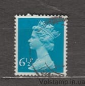 1976 United Kingdom Stamp (Queen Elizabeth II - Decimalization) Used №658