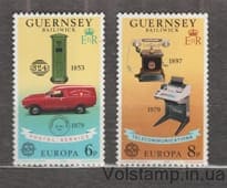1979 Гернси Серия марок (Европа (C.E.P.T.) – Связь) MNH №189-190