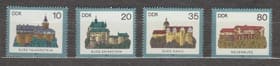 1984 ГДР Серия марок (Замки в ГДР) MNH №2910-2913