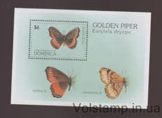 1997 Dominica Block (Butterflies) MNH №BL322
