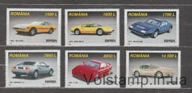 1999 Румыния Серия марок (Феррари) MNH №5450-5455