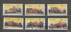 2001 Сомали Серия марок (Гоночные автомобили Ferrari) MNH №890-895