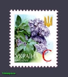 2002 марка 6-ий Стандарт Квіти C №454