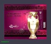 2012 блок Кубок УЕФА Евро-2012 №1192 (Блок 97)