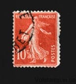 1906 Франция Марка с серии (Семёза) Гашеная №117