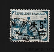 1922 Франція Марка із серії (Орфеліни війни) Гашена №147