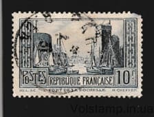 1931 Франция Марка с серии (Ла-Рошель - Гавань (тип III)) Гашеная №241