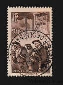 1938 Франція Марка із серії (Французьке життя та пам'ятки) Гашена №411