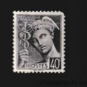 1939 France Stamp from the series (Mercury) MH №382