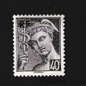 1939 Франция Марка с серии (Меркурий) MNH №382