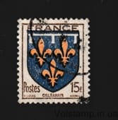 1944 Франция Марка с серии (Орлеанаис) Гашеная №617
