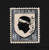 1946 Франция Марка с серии (Корс) MNH №752