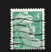 1948 Франция Марка с серии (Марианна типа Гандон) Гашеная №795