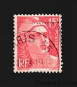 1949 Франция Марка с серии (Марианна типа Гандон) Гашеная №805