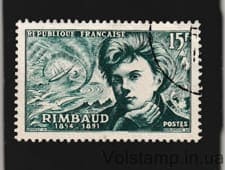1951 Франція Марка із серії (Артюр Рембо (1854-1891)) Гашена №928
