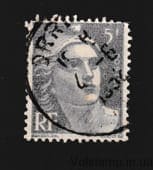 1951 Франция Марка с серии (Марианна типа Гандон) Гашеная №901