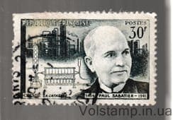 1956 Франція Марка із серії (Поль Сабатьє (1854–1941)) Гашена №1086