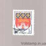 1958 Франція Марка з серії (Бордо) Гашена №1220