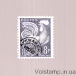 1959 Франція Марка з серії (Галльский Петух (1957-60)) MH №1235