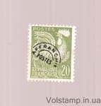 1960 Франція Марка з серії (Галльский Петух (1957-60)) MH №1303