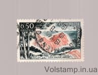1963 Франция Марка с серии (Лазурный берег, Вар) Гашеная №1445