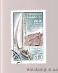 1965 France Stamp with series (Yachting, Aix-les-Bains) Used №1516