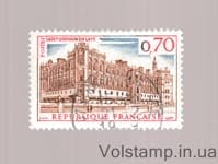 1967 Франция Марка с серии (Замок Сен-Жермен-ан-Ле) Гашеная №1587