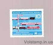 1968 НДР Марка (Лейпцизький осінній ярмарок) MNH №1399
