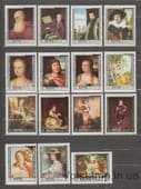 1968 Manama Series of stamps (Old Master Paintings) MNH №432-446
