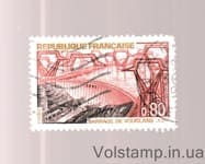 1969 France Stamp with series (Vuglan Dam, Jura) Used №1652