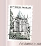 1971 Франция Марка с серии (Сент-Шапель, Риом) Гашеная №1756