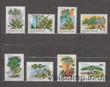 1979 Rwanda Series of stamps (African Trees and Shrubs) MNH №984-991