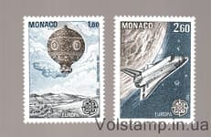 1983 Монако Серия марок (Европа (CEPT) 1983 - Великие достижения человеческого гения) MNH №1579-1580