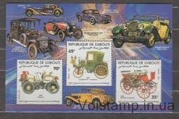 1984 Джибуті Блок (Готліб Daimler) MNH №БЛ108