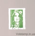 1991 Франція Марка з серії (Маріанна Бріатська) Гашена №2858
