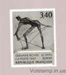 1993 Франція Марка з серії (СЕПТ Жермен Ришье «Когтистий») MNH №2944